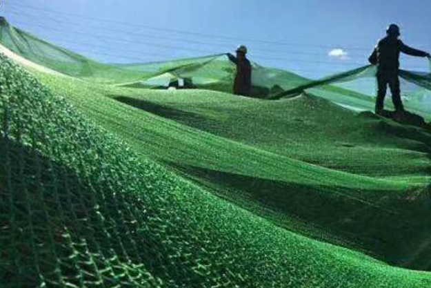 防尘盖土网的重大作用